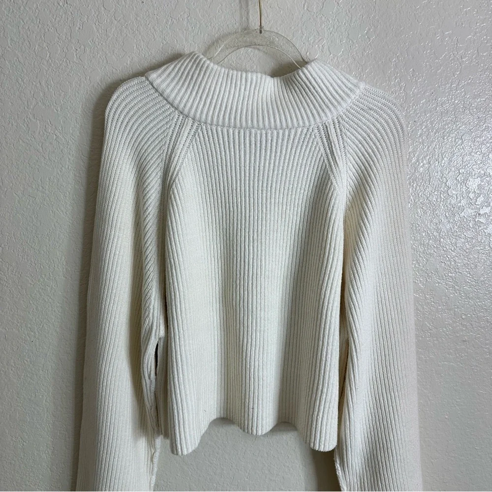 New free people Greta Half Zip sweater size XL